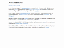 Tablet Screenshot of grosskurth.ca